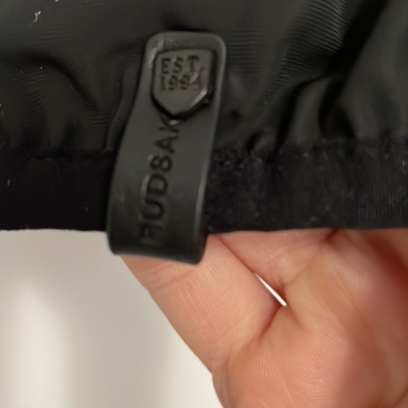 Rudsak windbreaker jacket white stripe hood Wyatt 9/10 NWT - Picture 5 of 9